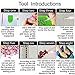 DIY 5D Diamond Painting Kit, 2 PCS Round Full Drill Crystal Rhinestone Embroidery Cross Stitch Arts Craft Canvas Supply for Home Wall Decor Adults and Kids