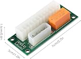 MZHOU Dual ATX Power Supply Synchronized Boot Adapter 24PIN Molex 4PIN Adapter view 7