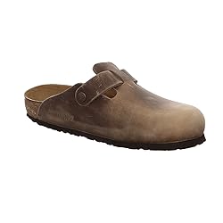Birkenstock Boston Classic Arch Clog,Tobacco Brown