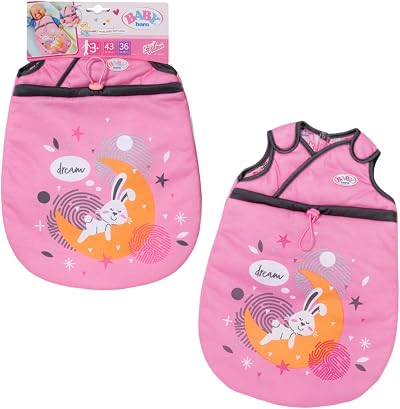 BABY born Sleeping Bag Doll Multi Colour Foldable Ages 3+