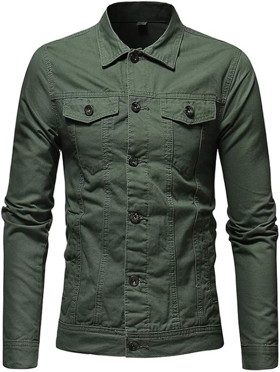 Amazon Yuedesunyds メンズ コートデニム ジャケット カジュアル クラシック スリムフィット ファッション ショート コート コート ジャケット 通販