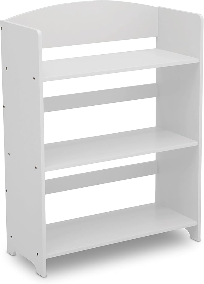 childs bookcase white
