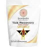 Samsara Herbs Tick Recovery Herbal Powder Formula (4oz/114g) - Japanese Knotweed, Cat's Claw, SIDA Acuta, Houttuynia Cordata, Stevia