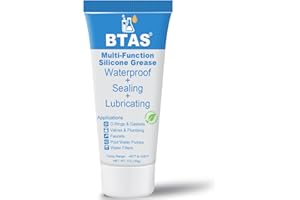 BTAS O Ring Gasket Rubber Lubricant Silicone Grease for Faucet Plumber Pool Filter Waterproof Seal Food Grade 1 oz