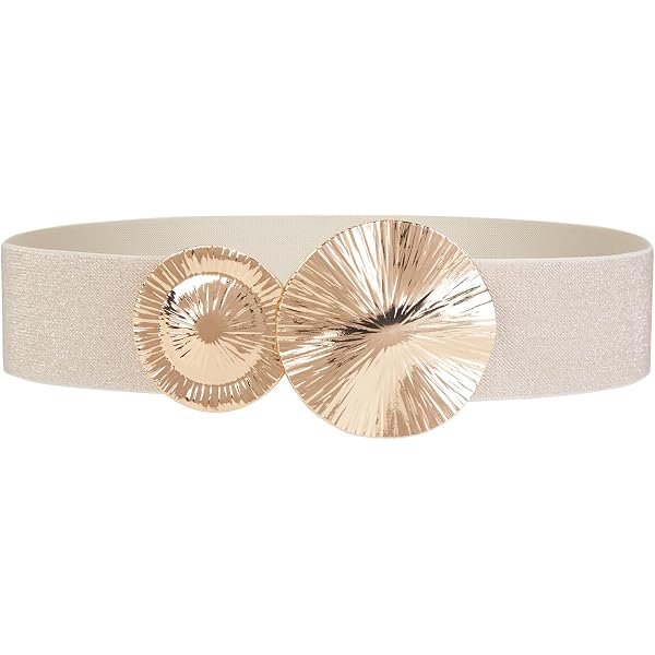 ROWAGY Western Women Stretch Elastic High Waist Floral Belts  display picture 2