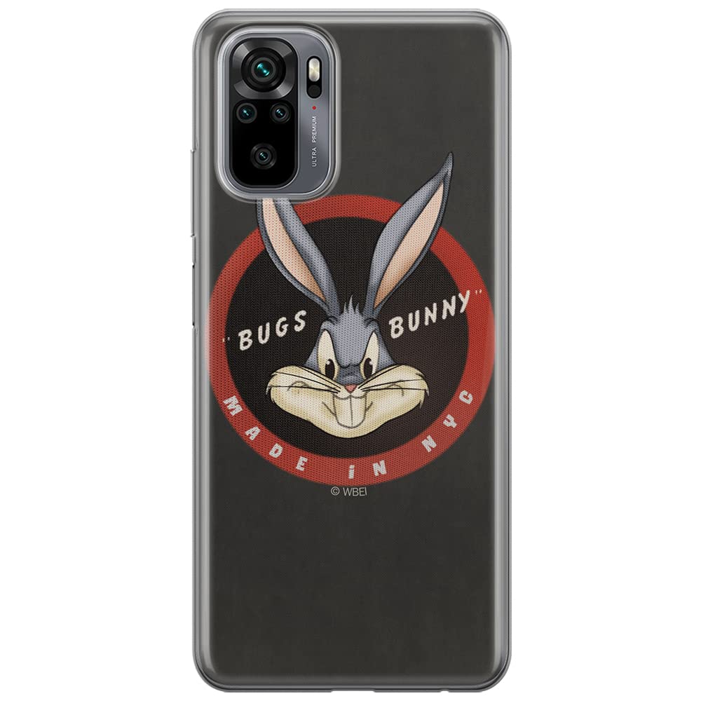ERT GROUP mobile phone case for Xiaomi REDMI NOTE 10/ 10S original and officially Licensed Looney Tunes pattern Bugs 006 optimally adapted to the shape of the mobile phone, case made of TPU