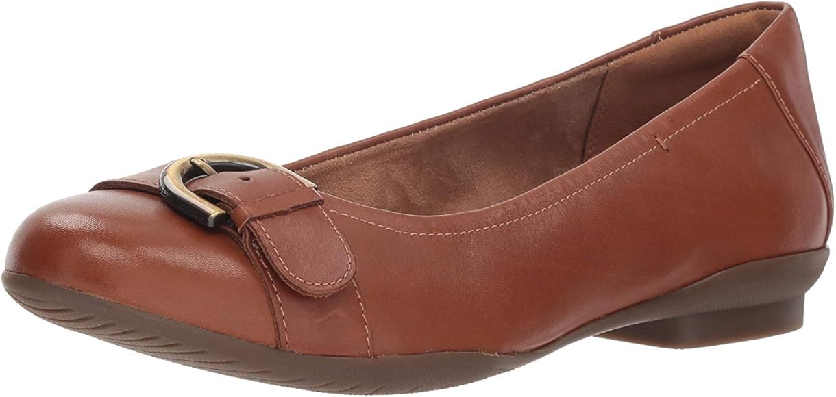 dark tan flats