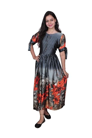 front cut long frock