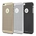iPhone 6S Plus Case, TOTU iPhone 6 Plus Cover Ultra Slim [Slim Fit Series] [Fingerprints Proof] Snap-on [Exact Fit] Super Lightweight No Bulkiness Hard Case for iPhone 6 Plus (2014) / iPhone 6S Plus (2015), Champagne Gold