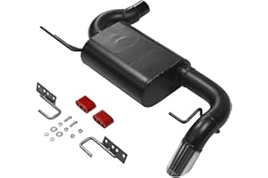 Flowmaster 818121 American Thunder Axle-Back Exhaust System Stainless Single Exit