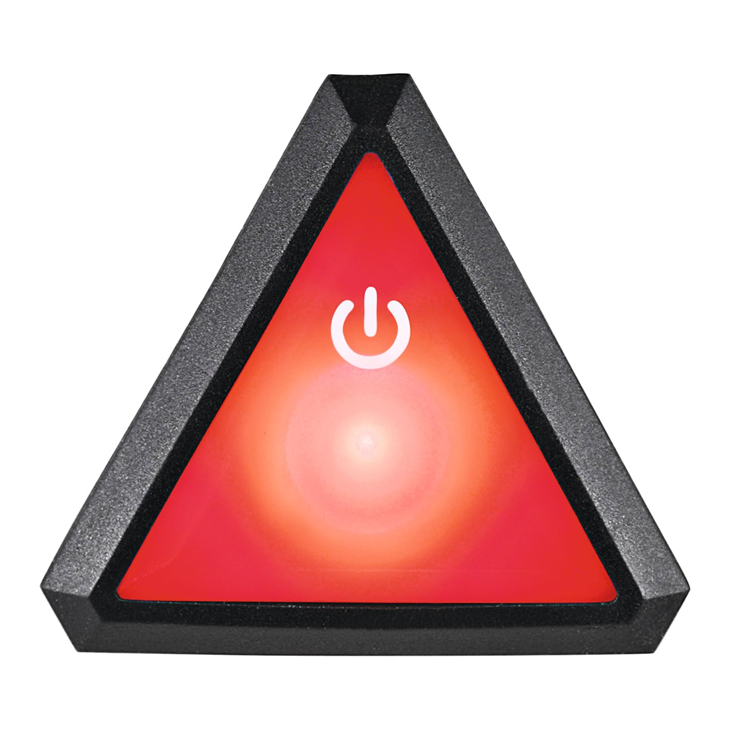 uvex Plug-in LED XB043 - Suitable for uvex Quatro & uvex Gravel x - Two Different Light Modes (Continuous or Flashing) - Black-Red - One Size