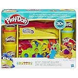 Play-Doh Toy - Fun Factory Deluxe Playset - Include 6 Tubs of Play Doh Modelling Compound