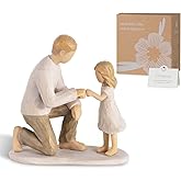 Storieme Dad Birthday Gifts from Daughter: Father of The Bride Gift Ideas for Wedding Valentine Father's Day Christmas - Dads Daughters Figurines Decoration