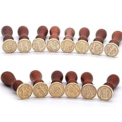 Medieval Vintage Initial Alphabet Wax Seal