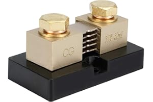 CG 500A 50mV Ampere Electrical Digital DC Current Shunt Resistor for amp Panel Ammeter Current Measurement Tester Gauge