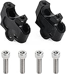 Topteng Motorcycle Handlebar Risers, CNC Handle Bar Clamp Riser 27mm fits for Honda REBEL CMX 250 2017-2021, REBEL CMX300 / C