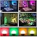 Sendida Color Changing Light Bulb - E26 E27 RGB Remote Control Lighting Bulb for Decor Mood Lamp - 15W