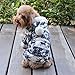 Puggy Clothes,Haoricu autumn Stylish Pet Dog Warm Clothes Puppy Jumpsuit Hoodie Coat Doggy Apparel Hoodies Costume Apparel (XXL (M, Gray)