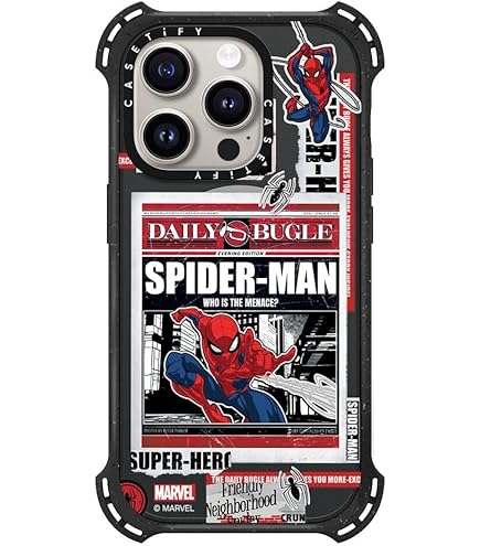 Amazon.com: CASETiFY Mirror iPhone 15 Plus Case [Spider-Man Co-Lab