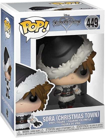 christmas town sora funko pop