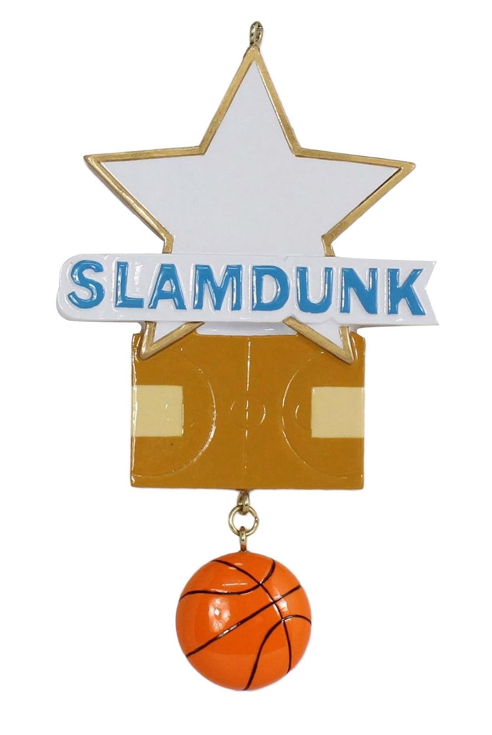 WorldWide Personalized Basketball Star Ornament