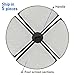 21 INCH ROUND FIRE SCREEN FIRE PIT COVER FIRE SCREEN PROTECTOR