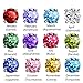 Feramox Round Cubic Zirconia Studs Simulated Birthstone Stud Earrings for Women May