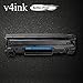 V4INK Compatible Toner Cartridge Replacement for HP 78A CE278A Canon 128 for use in HP P1606dn P1600 M1536dnf P1566 P1560 Canon D530 D550 LBP6230dw LBP6200d MF4890dw MF4880dw MF4450 MF4550d (2 Pack)