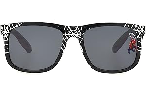 Marvel Boys Spider-Man Kids 2 Wayshape Sunglasses, Black, 49, Black, 49