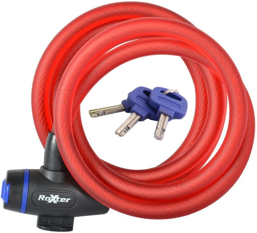 Roxter Self-Coiling Cable Cycling Lock