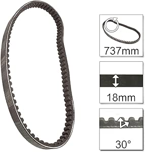 Amazon.com: Lextek Drive Belt 737-18-30 (DB023) (#023): Automotive