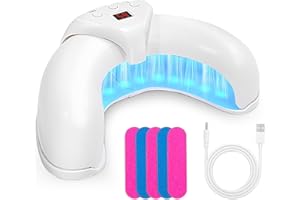 XINANC Nail Fungus Laser Treatment LED Light Device-Nail Fungus Light Device,Effective Rechargeable Nail Fungus Remover