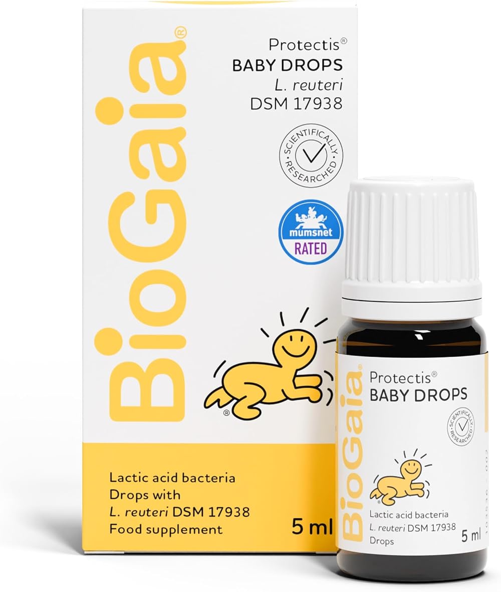 BioGaia Protectis Baby Drops Probiotic for Newborns 100 Million L Reuteri 5 ml