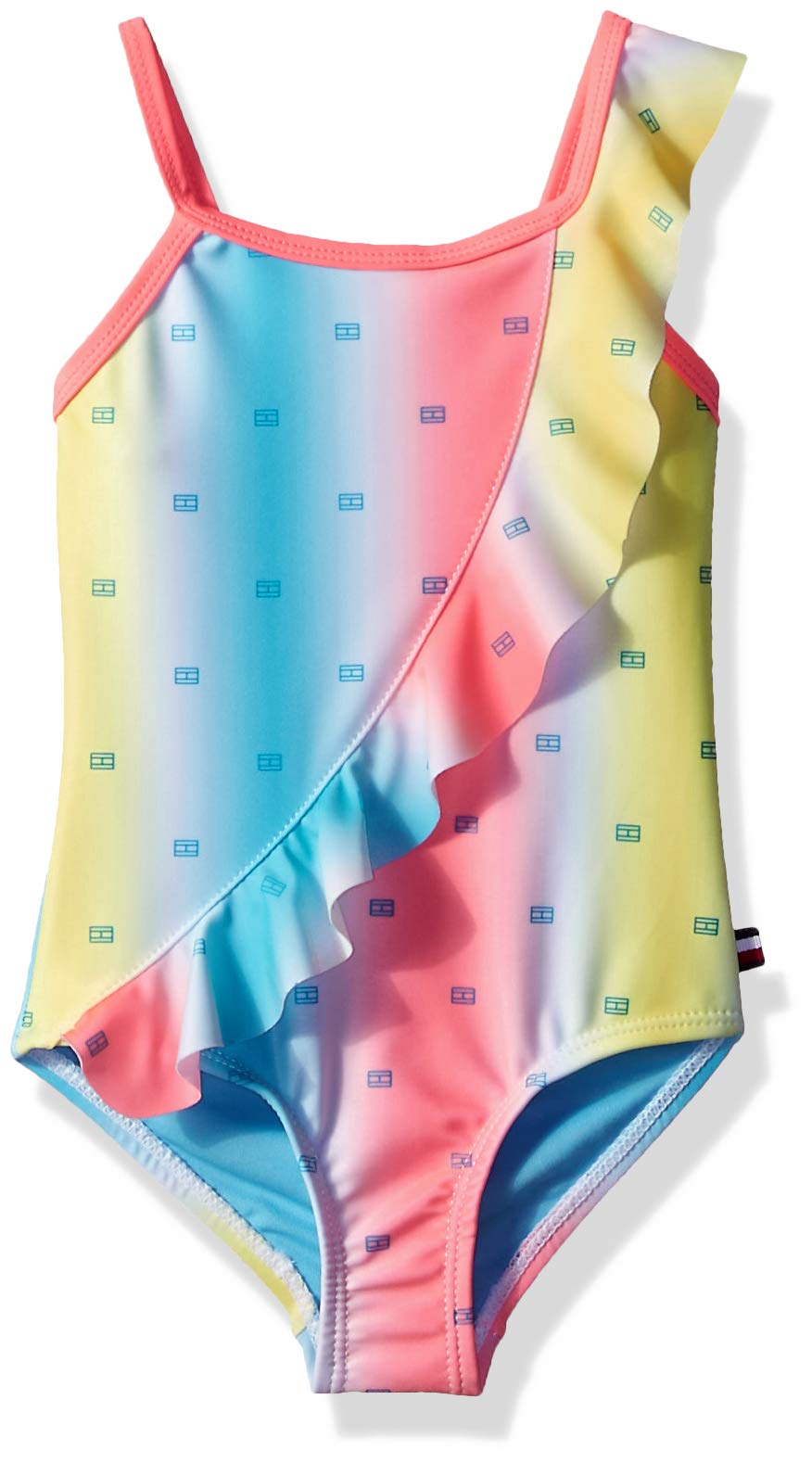 Tommy Hilfiger Girls' One-Piece Swimsuit