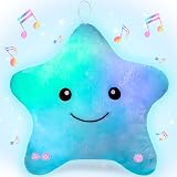 NYOBABE Sensory Toy Star Plush Sleep Aid Lights Music Blue view 1