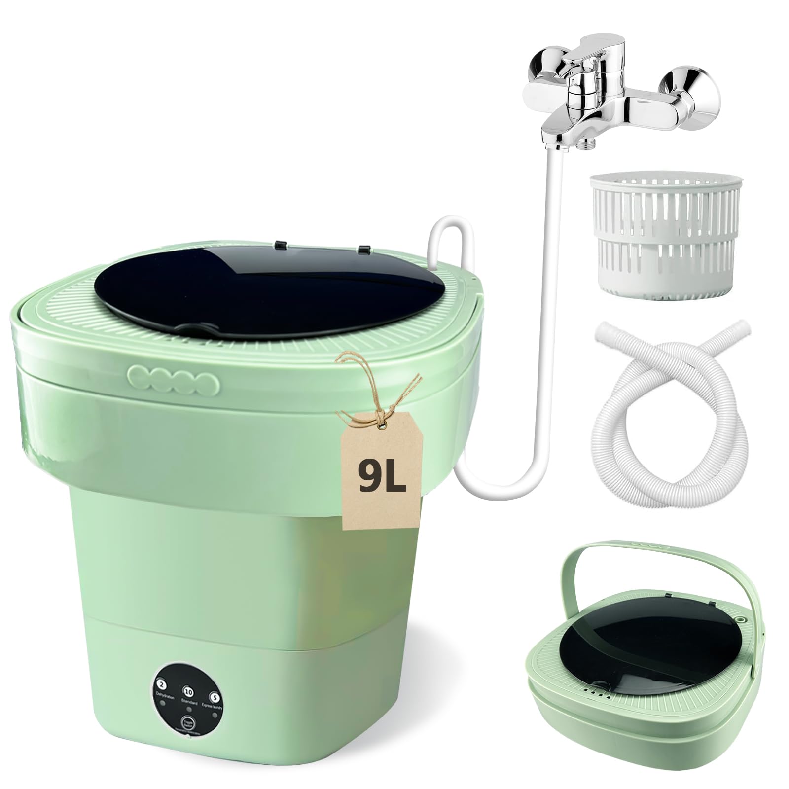 Draagbare Ondergoed Wasmachine - Compacte En Stille Mini Wasmachine Voor Reizen En Appartementen