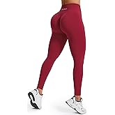 JOYSPELS Seamless Booty Lifting Pants for Women - High Waisted Squat Proof Gym Athletic Tights Scrunch Workout Leggings