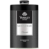 Yardley London Gentleman Deodorizing Talc Talcum Powder for Men 100gm