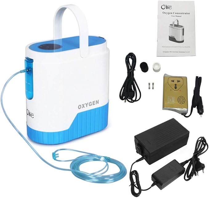 Concentratore di ossigeno portatile 15L / min Macchina di ossigeno regolabile per uso domestico Concentratore di ossigeno portatile 15L / min Macchina di ossigeno regolabile per uso domestico