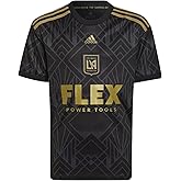 adidas Youth Los Angeles FC 22/23 Home Jersey (as1, Alpha, x_s, Regular) Black
