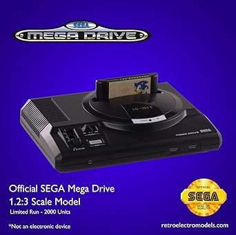 SEGA Mega Drive - Escala oficial (no funciona): Amazon.es: Videojuegos