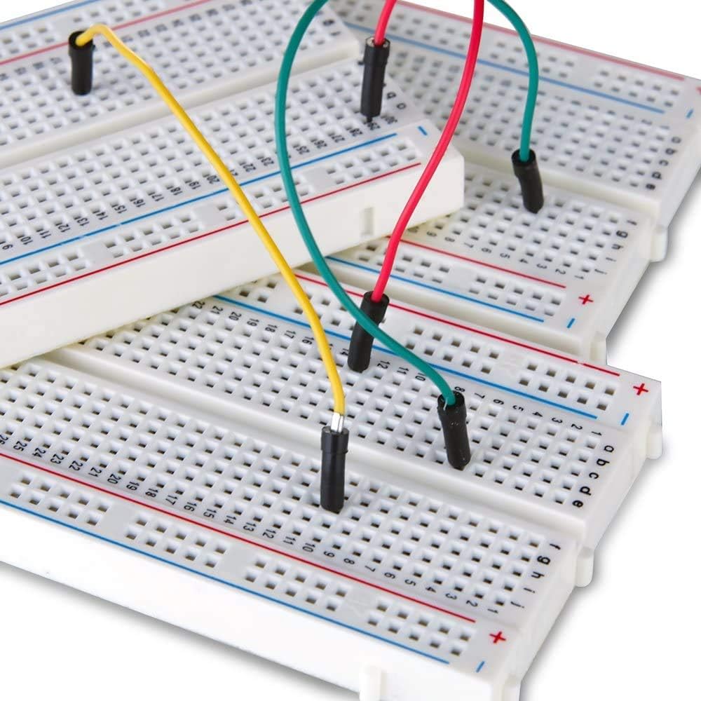 ELEGOO 3PCS 400 Points Breadboard Kit Solderless Breadboards Prototype Boards for Arduino Proto Shield Distribution Connecting Blocks - Image 4