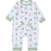 Kissy Kissy Neutral Baby Infant Big Hearted Bears Print Playsuit