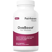 Amazon.com: Fairhaven Health Ovaboost Fertility Supplements for ...