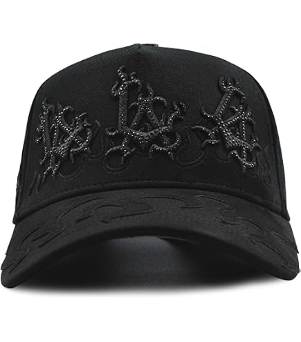 Amazon.com: XCAP NY 3 Cruces Black - Premium Cap for Men and Women