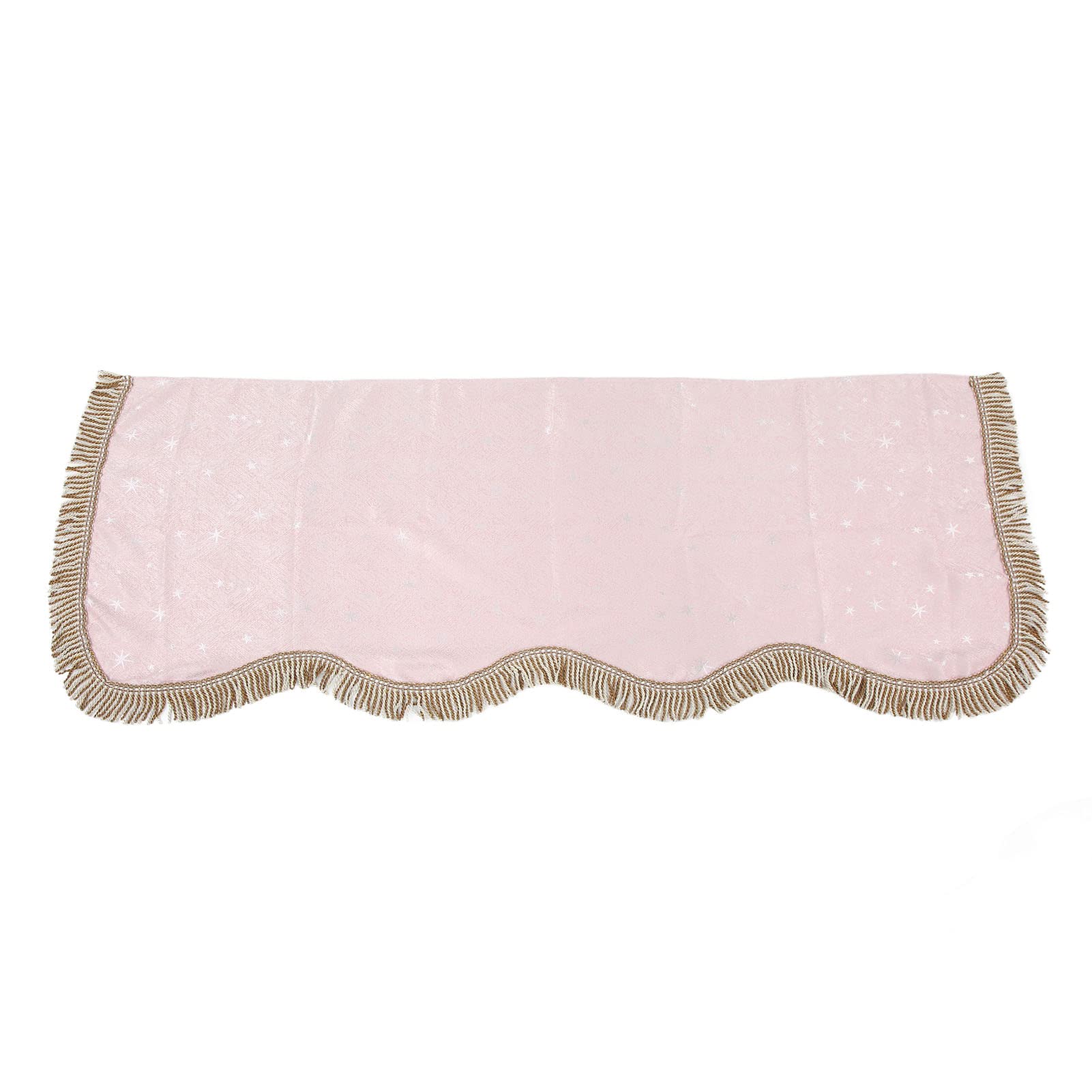 Tomotato Piano Dust Cover Piano Keyboard Cover Soft Golden Velvet Universal Upright Piano Protective Cover for Electronic Keyboard Piano Accessory Electronic Piano Cover Decoration(Pink)