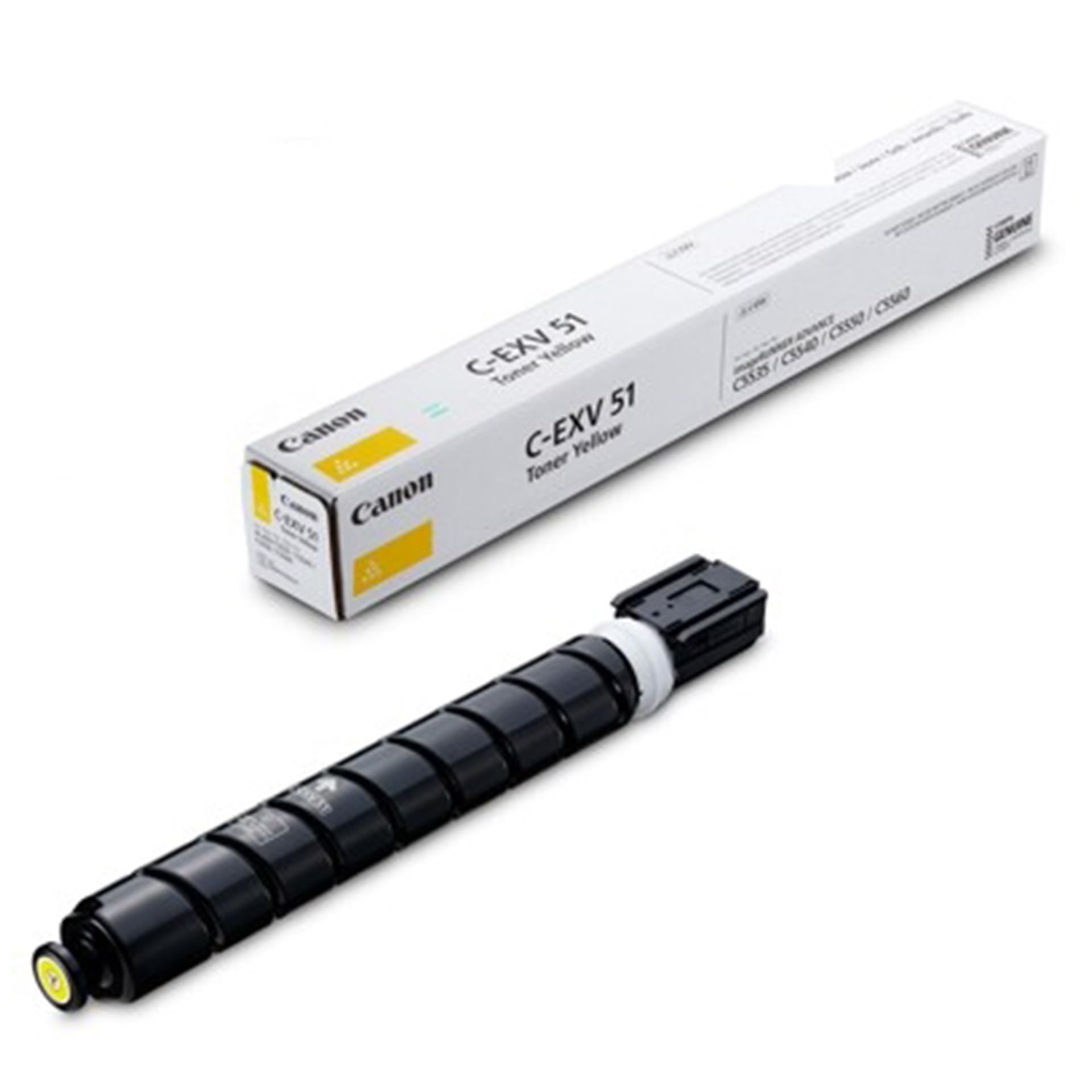 Canon 0484 °C002 60000pages and Laser Toner Cartridge – Canon Toner & Laser Cartridge (Yellow, Yellow, Canon irc5535/5535i/5540i/5550i/5560i cexv51y, One Piece (S), 60000 Pages)