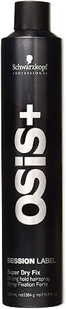 Schwarzkopf OSiS Session Label Haarspray Strong hold, 1er Pack, (1x 500 ml)