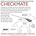 EzyDog Checkmate Martingale Collar for Dogs – Premium Nylon Training Dog Collar for Easy Control with no Choking (Large, Black)