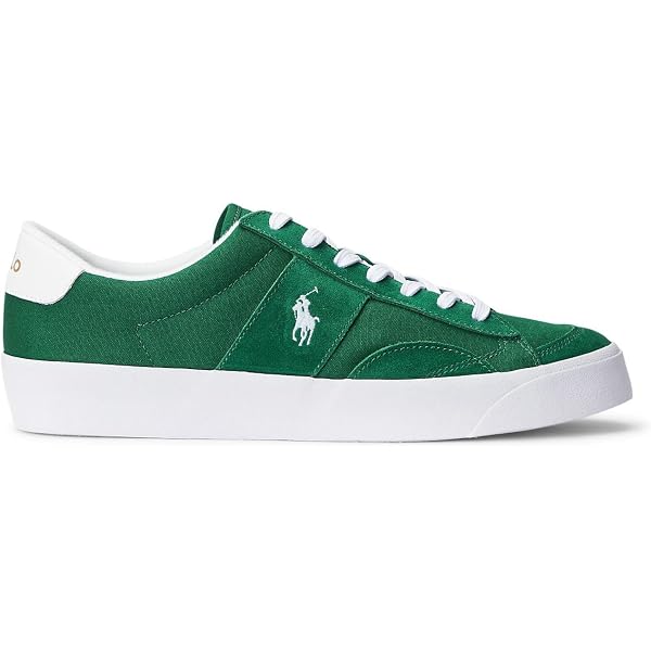 NWOB $110 Polo Ralph Lauren Masters Sport Leather Suede Sneaker Green 8.5 Men main image 4